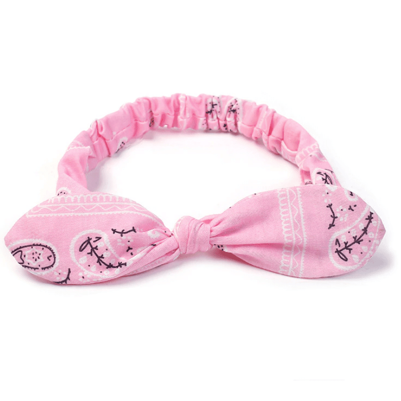 Bandeau+cheveux+Nœud+Rose | bandeau rose