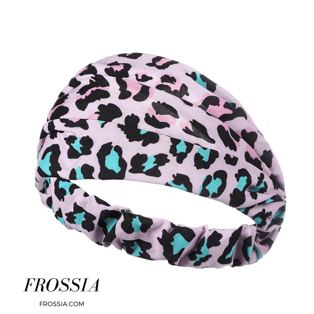 Bandeau en style leopard pour cheveux