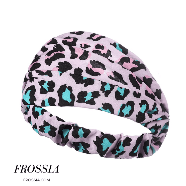 Bandeau en style leopard pour cheveux