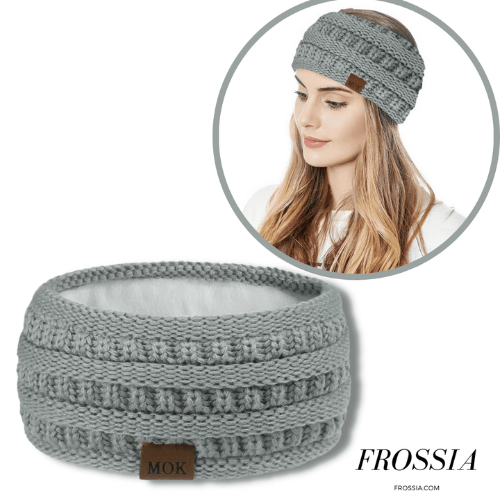Bandeau Cheveux Ski Gris | Bandeau Ski Gris