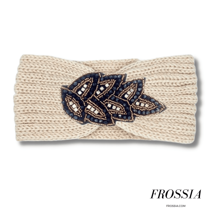 Bandeau Cheveux d'Hiver avec Strass - Frossia