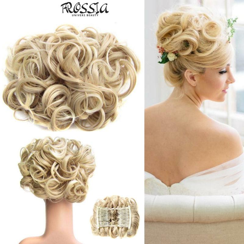 Postiche Chignon Blond | Faux chignon femme | Frossia