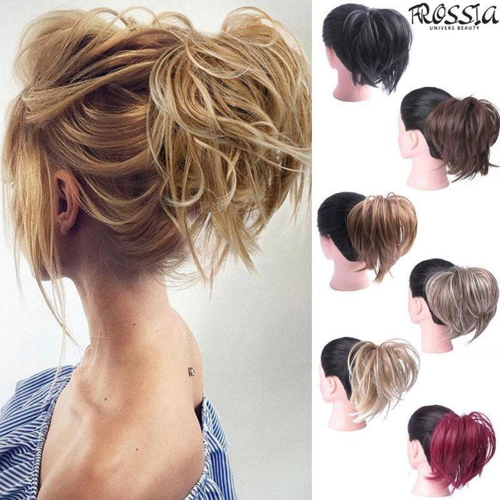 Chignon Effet Décoiffé - Frossia