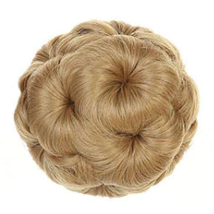 Extension chignon blond | chignon extension à clip