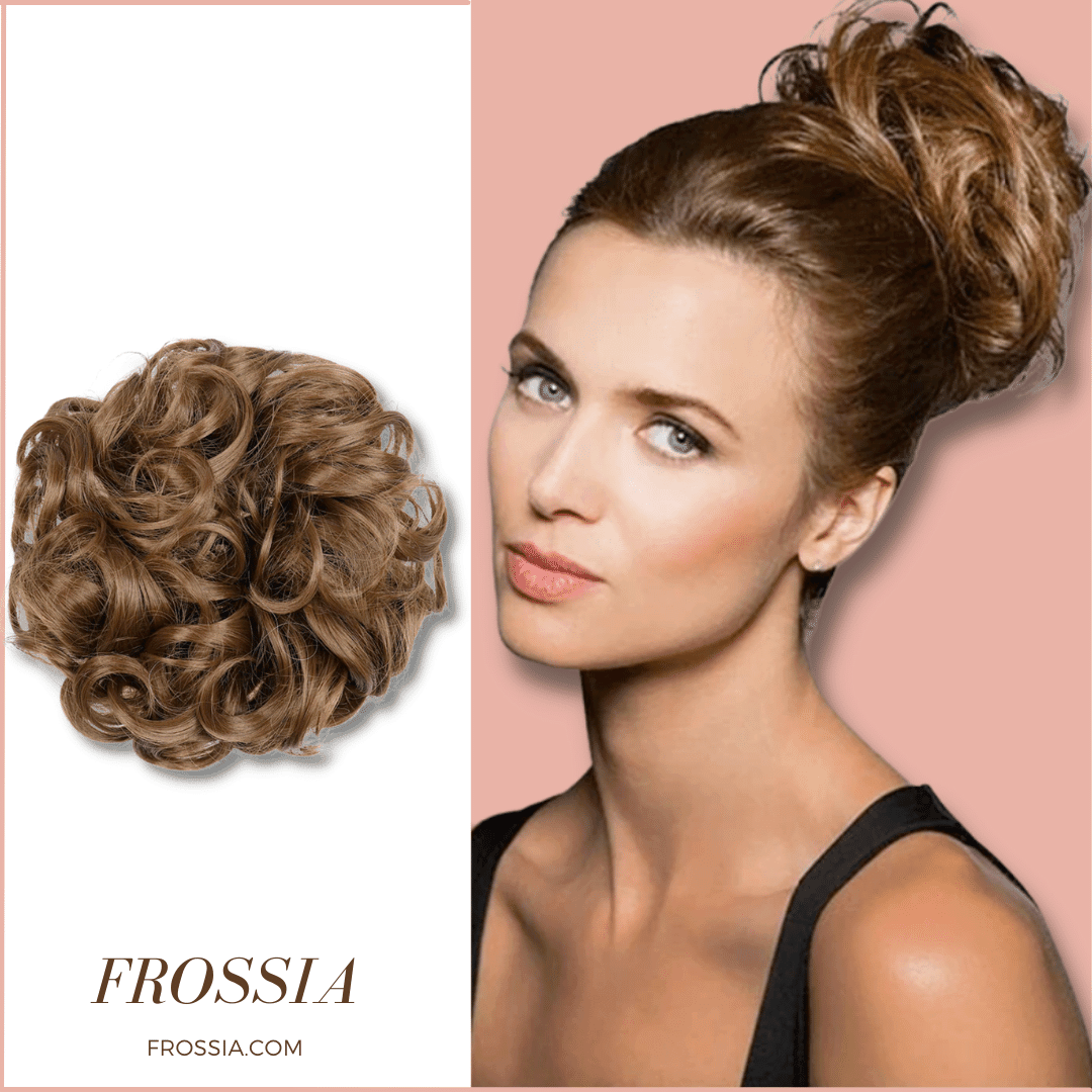 Faux chignon bun xxl | Frossia