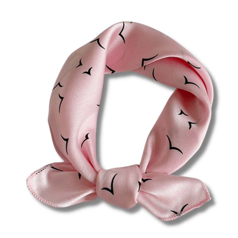 Foulard Cheveux Rose