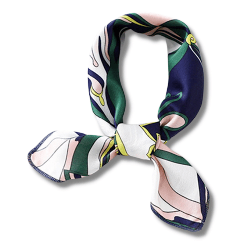 Lot De 6 Foulards En Soie Pour Femme 50x50 Cm - Carrés Polyvalents Et Élégants Pour Cheveux, Cou Et Accessoires