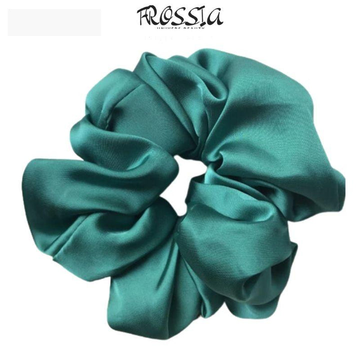 Gros chouchou cheveux vert