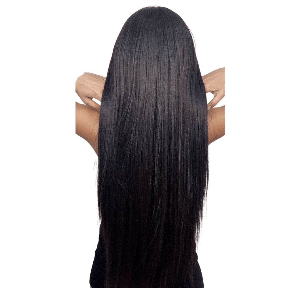 Perruque Brune Longue | Frossia