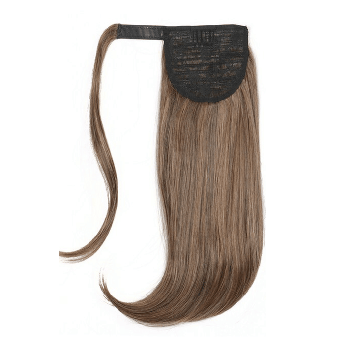 Postiche Cheveux Queue de Cheval de couleur Châtain | Frossia