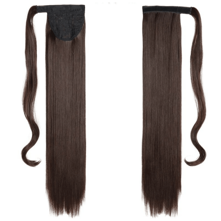 Postiche Queue de Cheval 80 cm Brune | Frossia