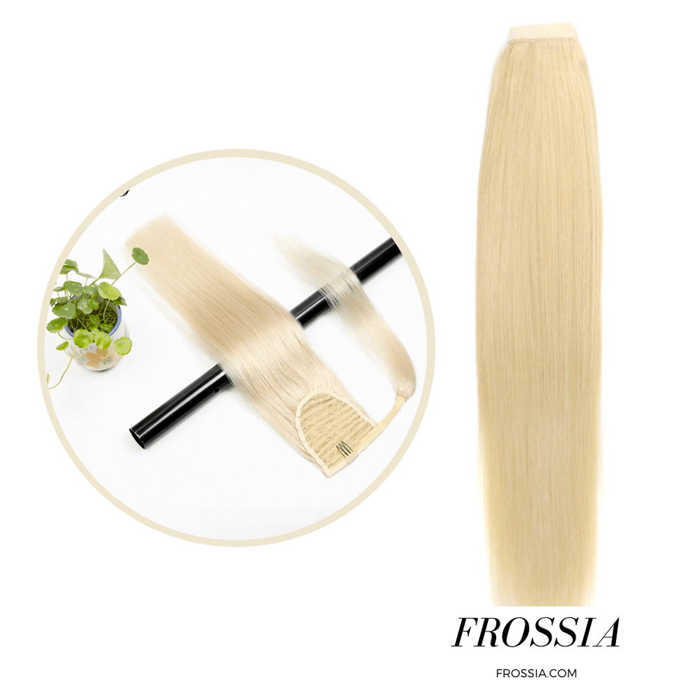 Postiche Queue de Cheval Longue Naturel Blond | Frossia