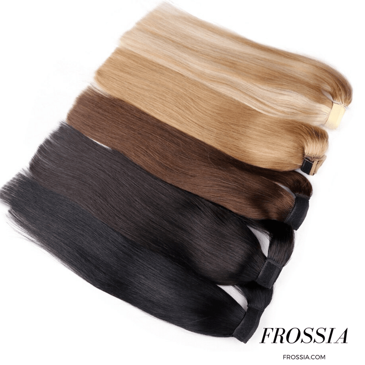 Postiches Queue de Cheval Longues en Cheveux Naturels | Frossia