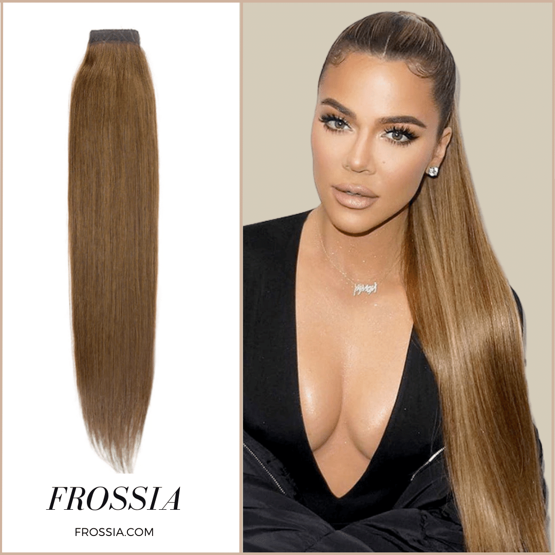 Postiche Queue de Cheval Longue Naturel | Frossia