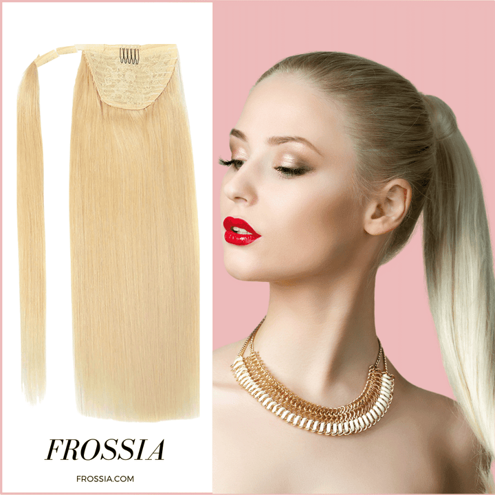 Postiche Queue de Cheval Cheveux Naturels | Frossia