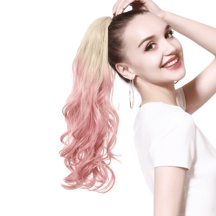 Postiche Queue de Cheval Rose Clair | Frossia