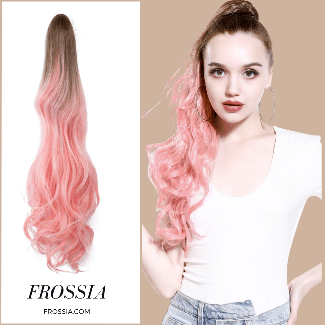 Postiche Queue de Cheval Rose | Frossia