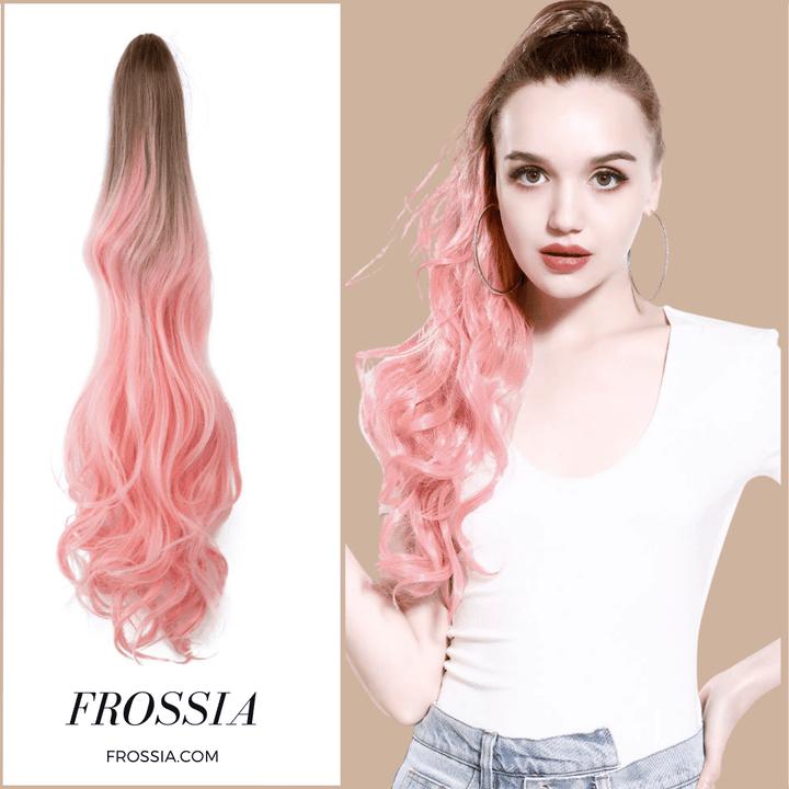Postiche Queue de Cheval Rose | Frossia