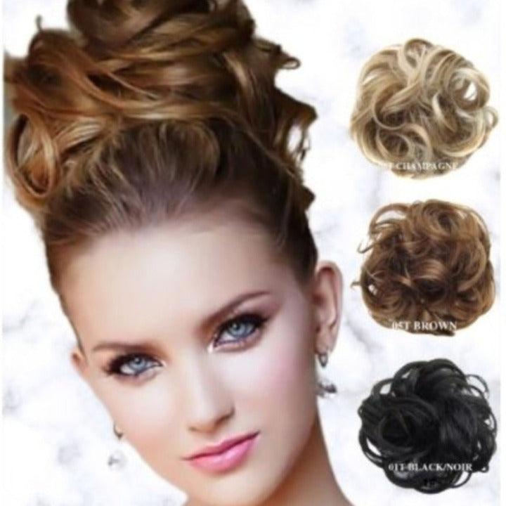 Faux Chignon Décoiffé pour femme | Frossia