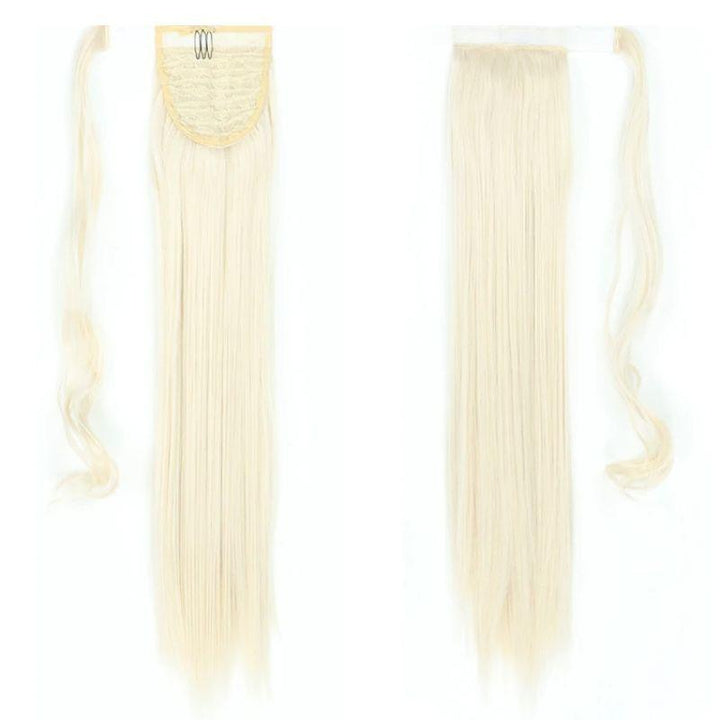 Postiche Ponytail blond polaire