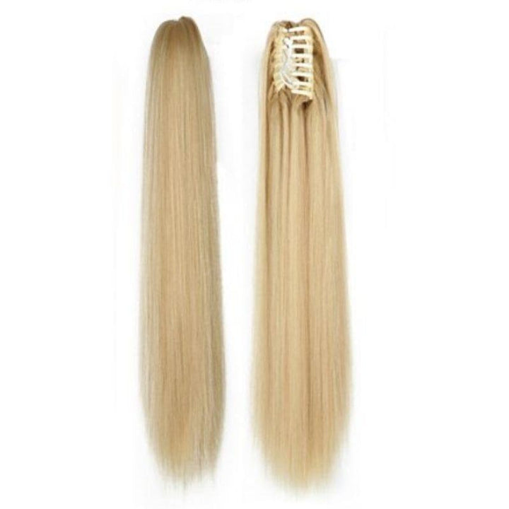 Queue de Cheval Extension blonde avec Pince Crabe | Frossia