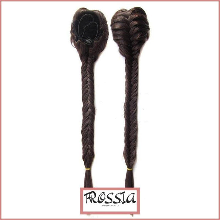 Queue de cheval tressé rajout