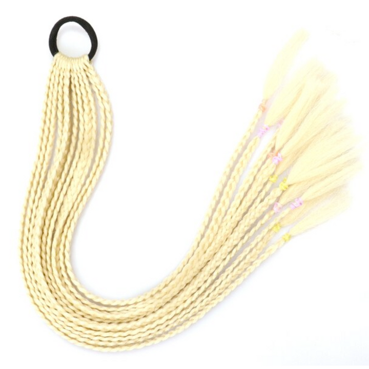 Tresses Africaine Queue de Cheval Blond Clair | Frossia