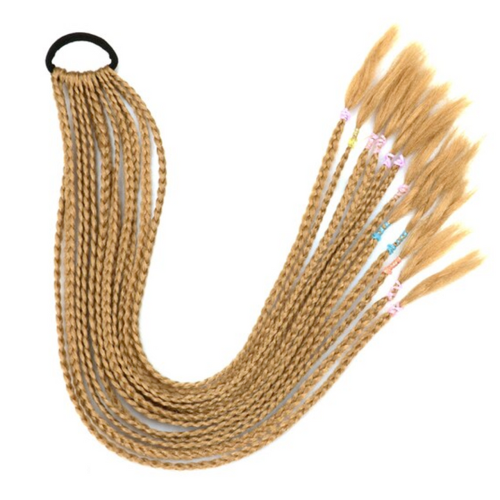 Tresses Africaine Queue de Cheval Blond Vénitien | Frossia