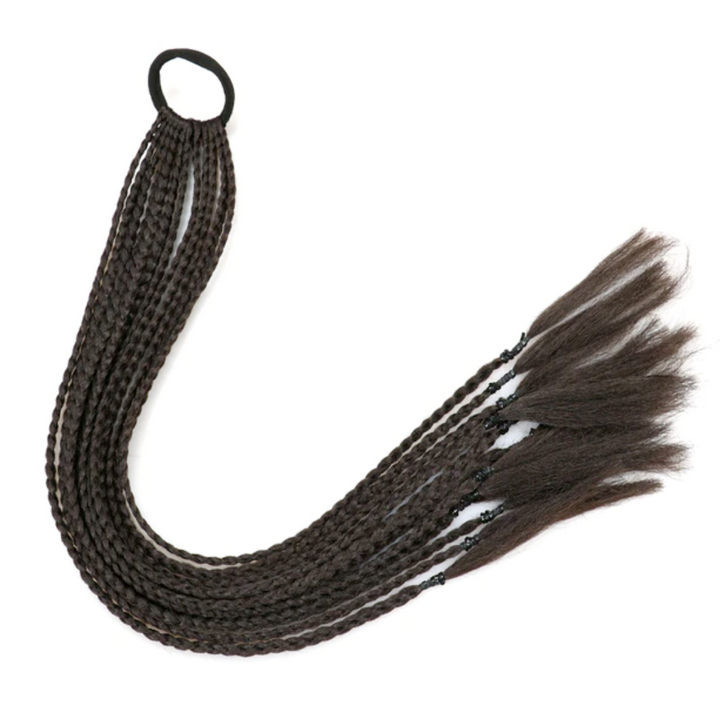 Tresses Africaine Queue de Cheval Brun | Frossia
