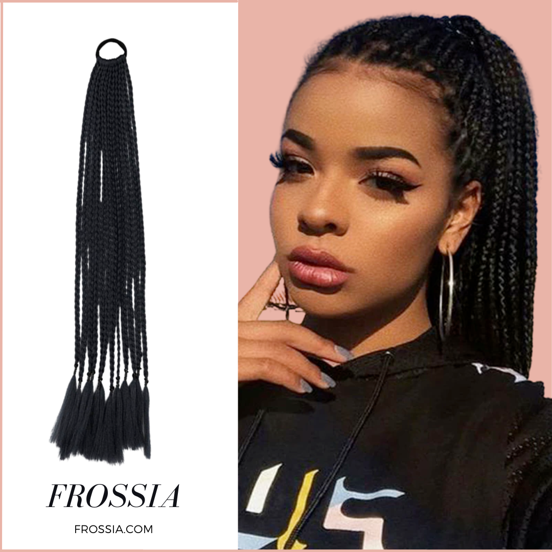 Tuto Tresse Africaine Coiffure Avec élastique Tresse Coiffure