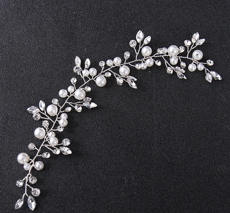 Épingle à Cheveux Bijoux Perles et Cristaux