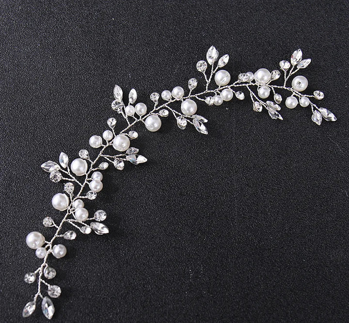 Épingle à Cheveux Bijoux Perles et Cristaux