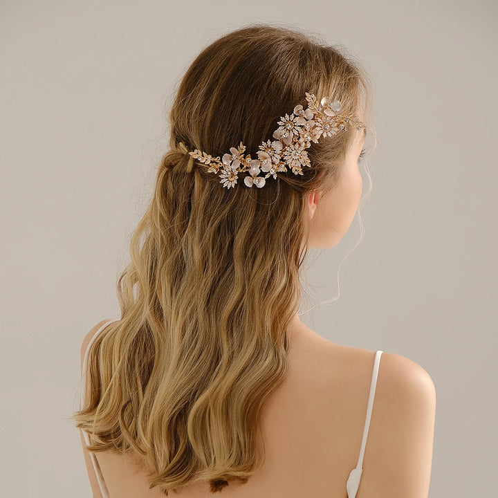Barrette à Cheveux Bohème Chic pour Mariage