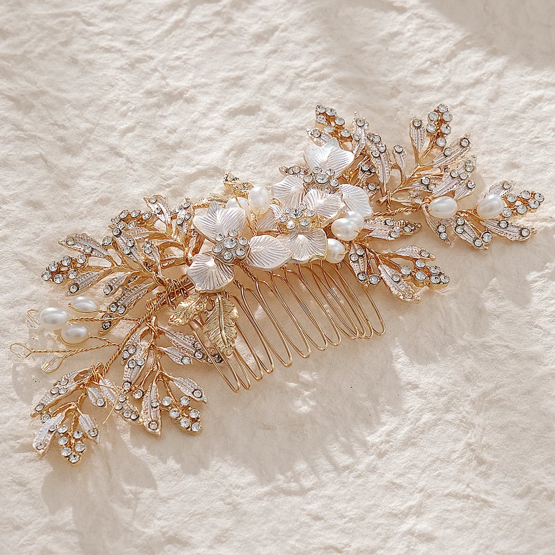 Peigne à Cheveux de Mariée Chic