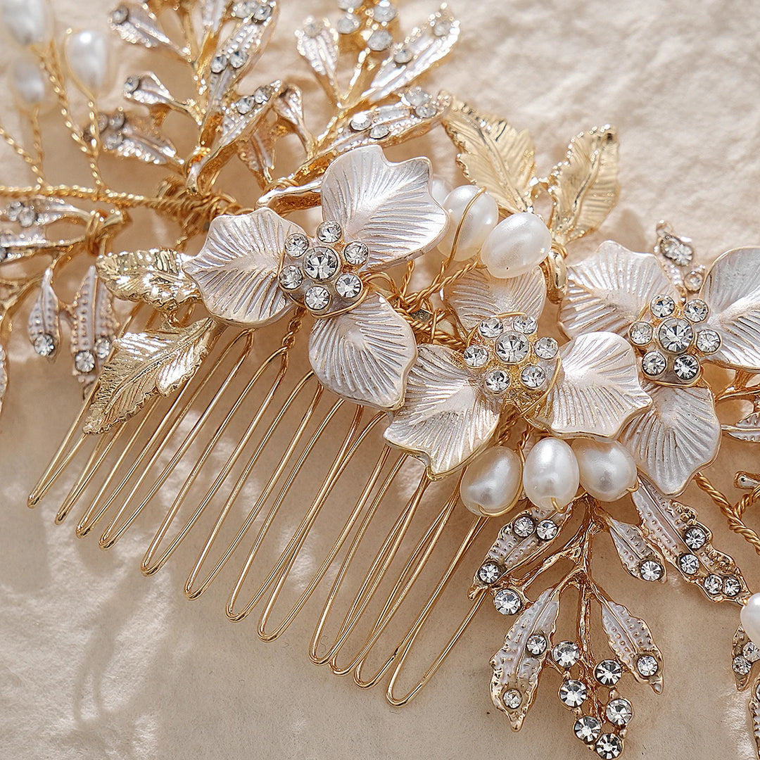 Peigne à Cheveux de Mariée Chic