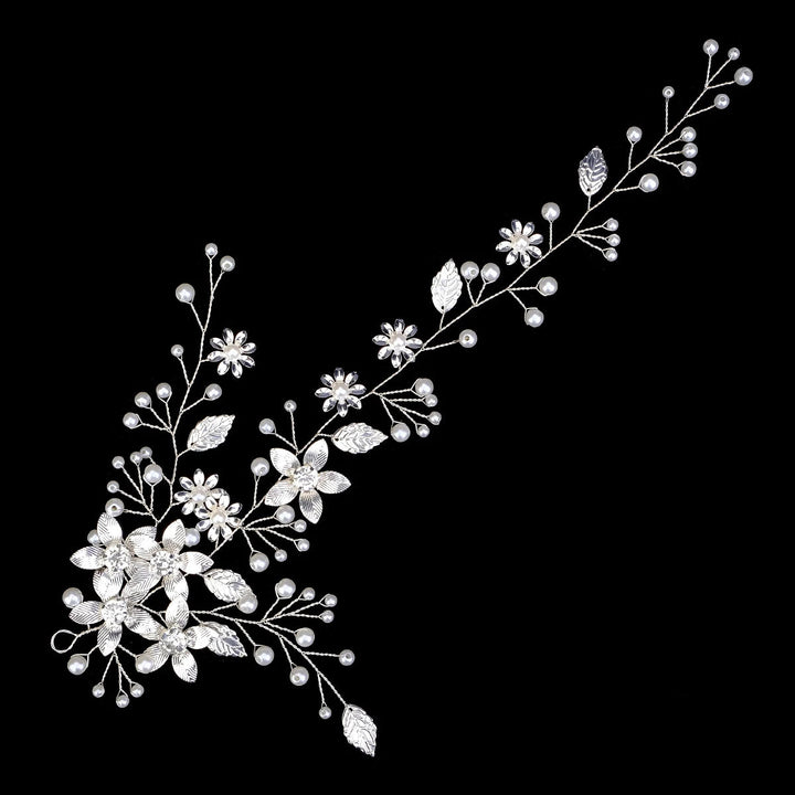 Épingle à Cheveux pour Mariage en Style Bohème Dorée – Élégance Naturelle