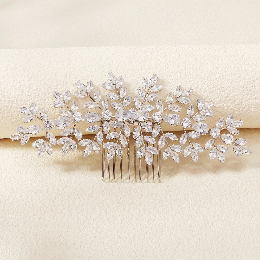 Grand Peigne à Cheveux pour Chignon de Mariage