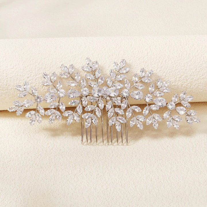 Grand Peigne à Cheveux pour Chignon de Mariage