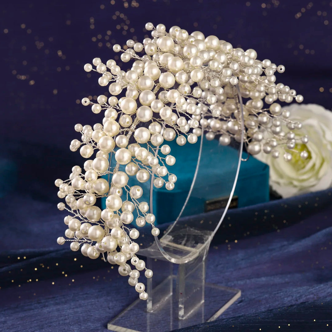 Grande épingle à cheveux à perles pour mariage