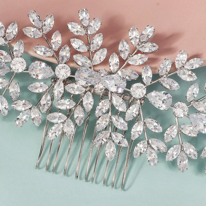 Grand Peigne à Cheveux pour Chignon de Mariage