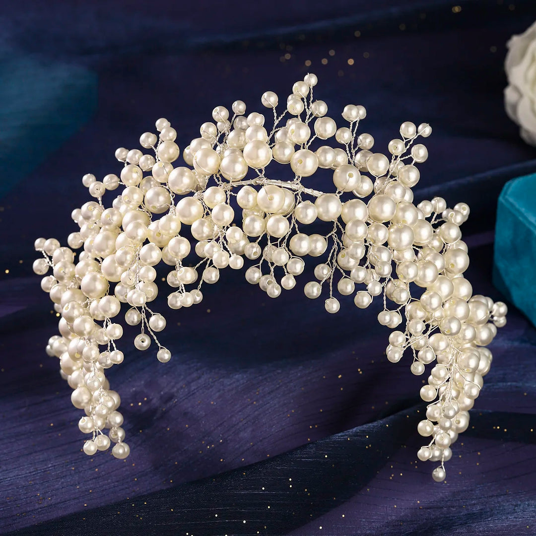 Grande épingle à cheveux à perles pour mariage