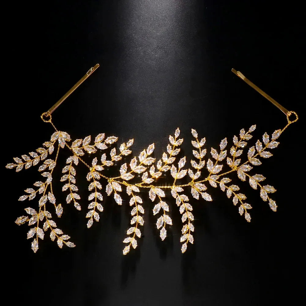 Épingles à Cheveux pour Chignon motif Feuillage – Élégance et Brillance