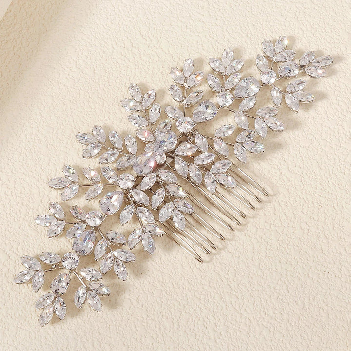 Grand Peigne à Cheveux pour Chignon de Mariage