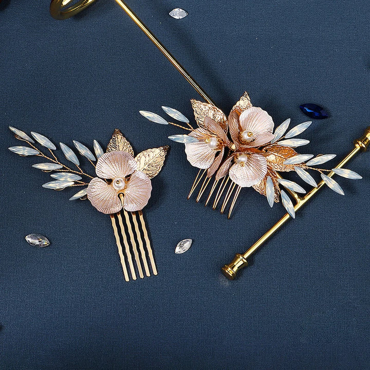 Peigne à Cheveux pour Mariage Bohème Chic