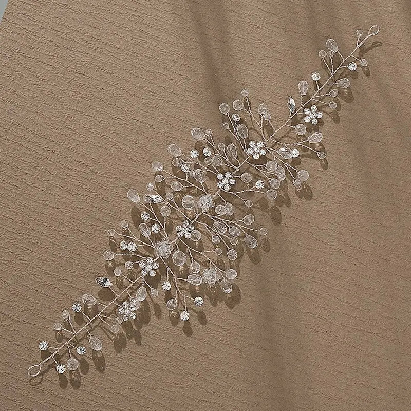 Épingle à Cheveux Longue en Cristal pour Mariage