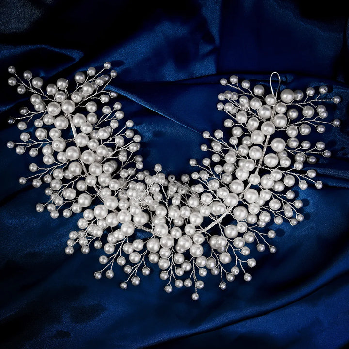 Grande épingle à cheveux à perles pour mariage