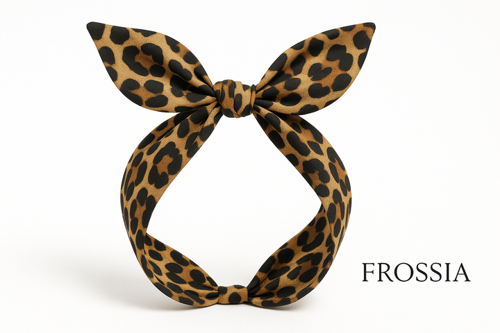 Bandeau Fil de Fer Léopard - Artisanal