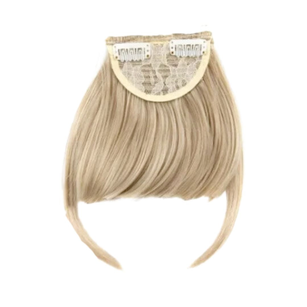 Fausse Frange a Clips Blonde Naturelle | Frossia