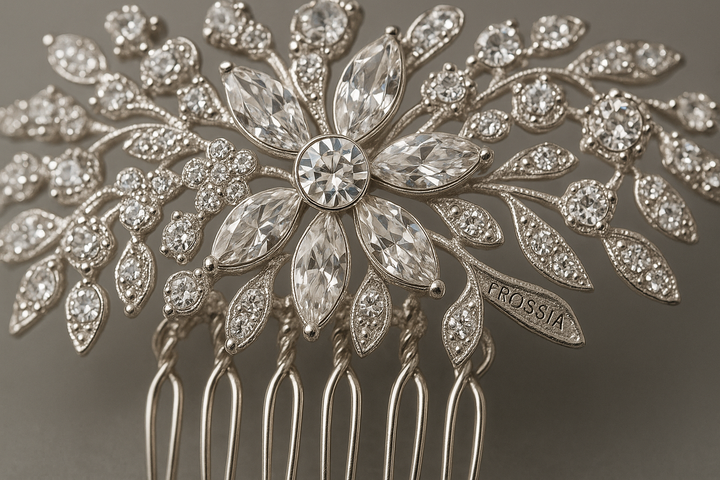 Peigne Cheveux Bijoux - Détail