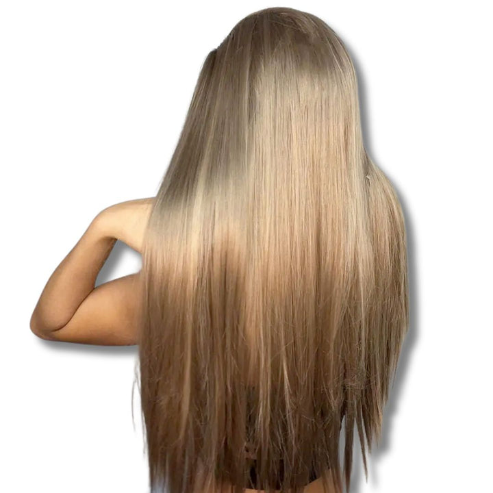 Perruque Bandeau Blonde Lisse - Sophistication Lumineuse